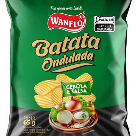 Batata Ondulada Cebola e Salsa 65g