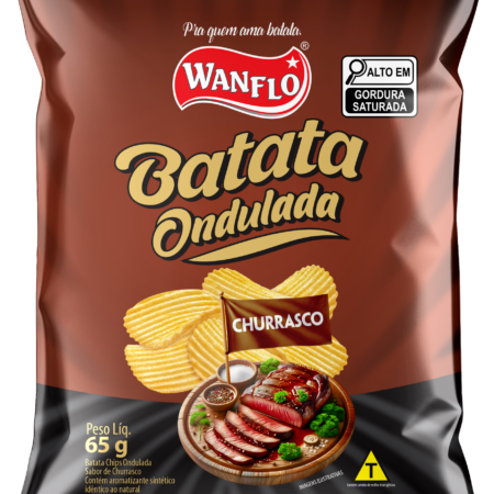 Batata Ondulada Churrasco 65g