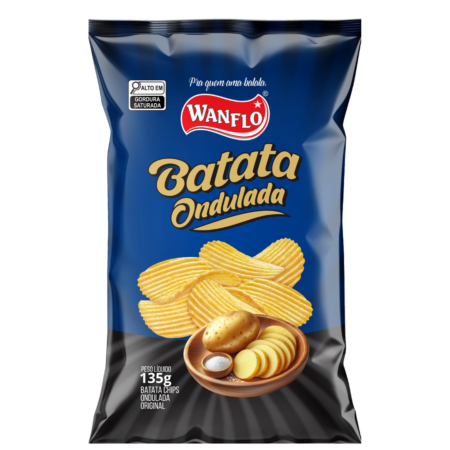 Batata Ondulada Original 165g