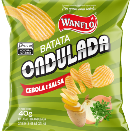 Batata Ondulada Cebola e Salsa 40g
