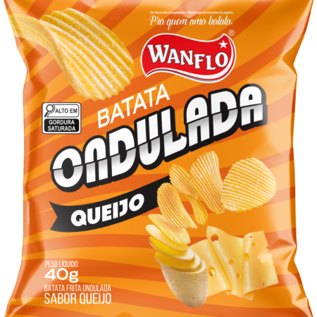 Batata Ondulada Queijo 40g