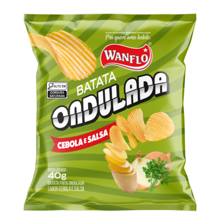 Batata Ondulada Cebola e Salsa 40g