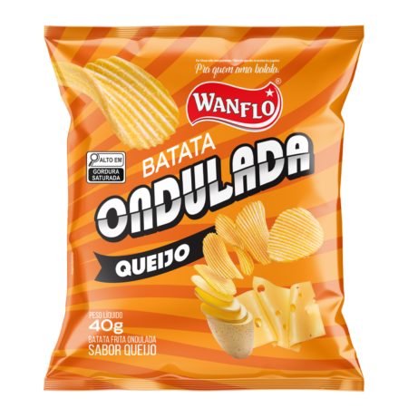 Batata Ondulada Queijo 40g