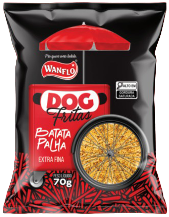 Batata Palha Dog Fritas Extra Fina 70G
