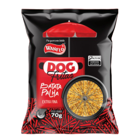 Batata Palha Dog Fritas Extra Fina 70G