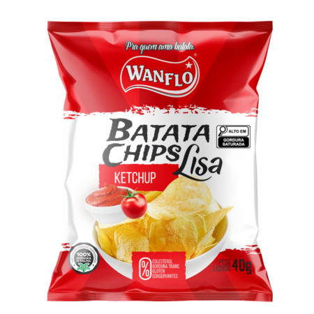 Batata Lisa KetChup 40g