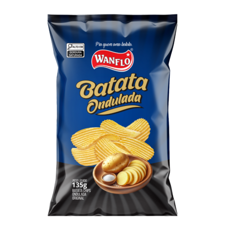 Batata Ondulada Original 165g