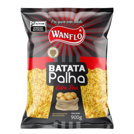 Batata Palha Extra Fina 900G
