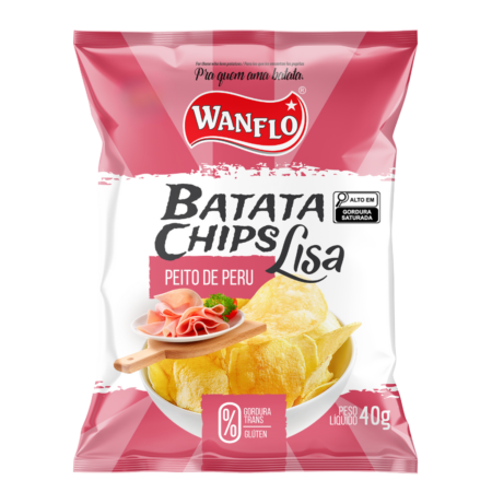 Batata Lisa Peito de Peru 40g
