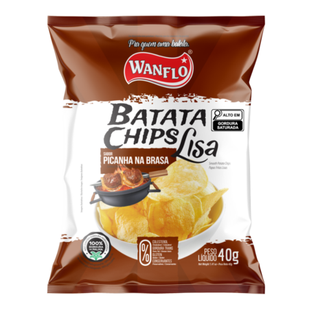Batata Lisa Picanha na Brasa 40g
